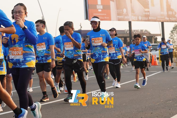 Race photo from ISOPLUS RUN 2025 - JAKARTA