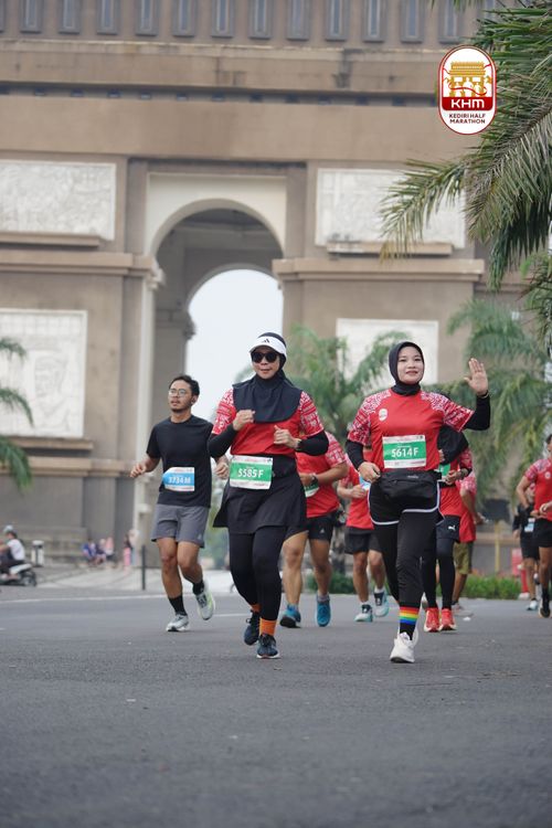Race photo from Kediri Half Marathon 2025
