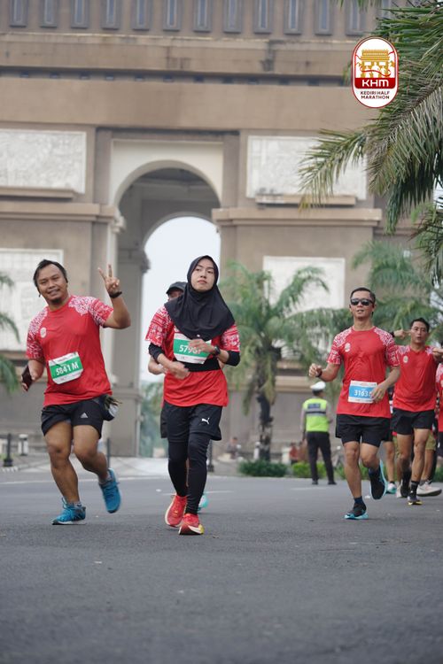 Race photo from Kediri Half Marathon 2025