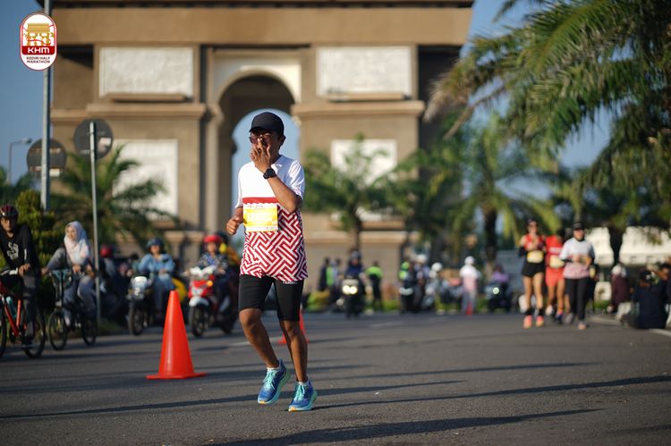 Race photo from Kediri Half Marathon 2024