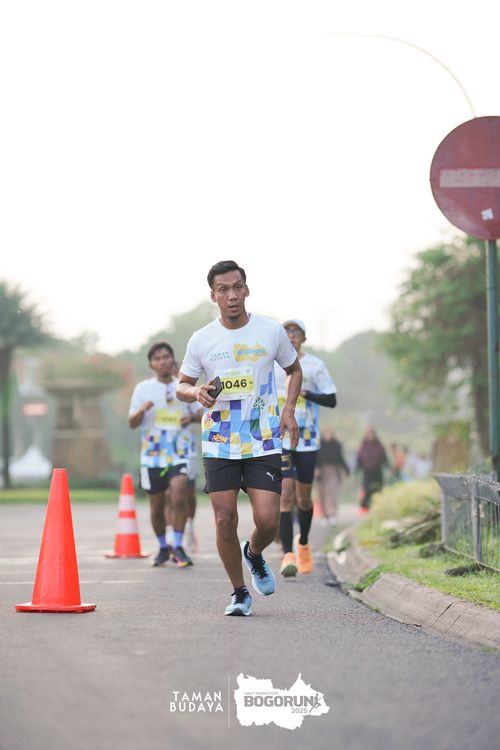 Race photo from Taman Budaya x BOGORUN 2025