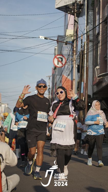 Race photo from Jabar Run 10K 2024