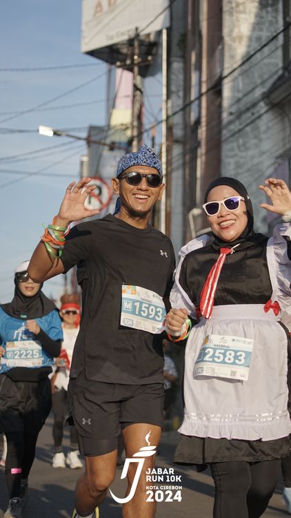 Race photo from Jabar Run 10K 2024