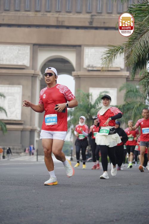 Race photo from Kediri Half Marathon 2025