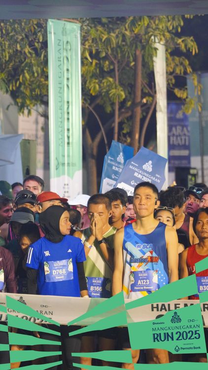 Race photo from Mangkunegaran Run 2025