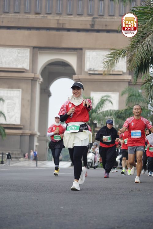 Race photo from Kediri Half Marathon 2025