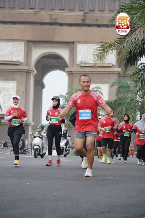 Race photo from Kediri Half Marathon 2025