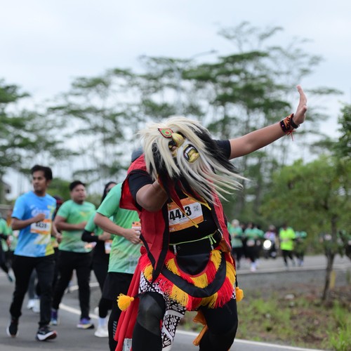 Race photo from ARUTMIN BORNEO RUN 2025