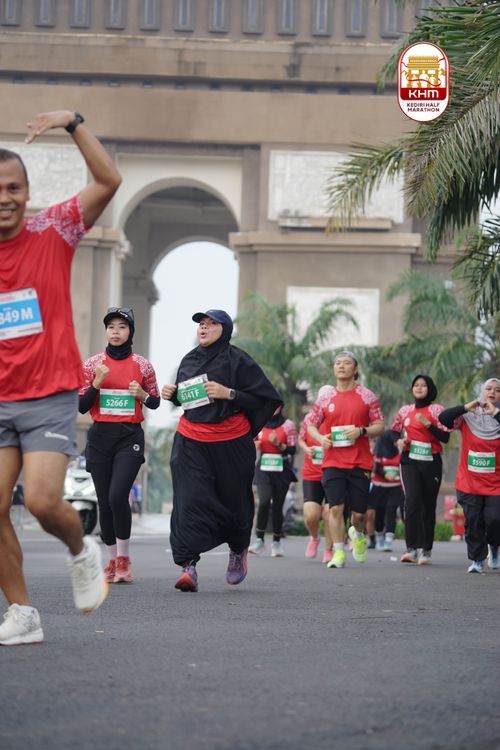 Race photo from Kediri Half Marathon 2025