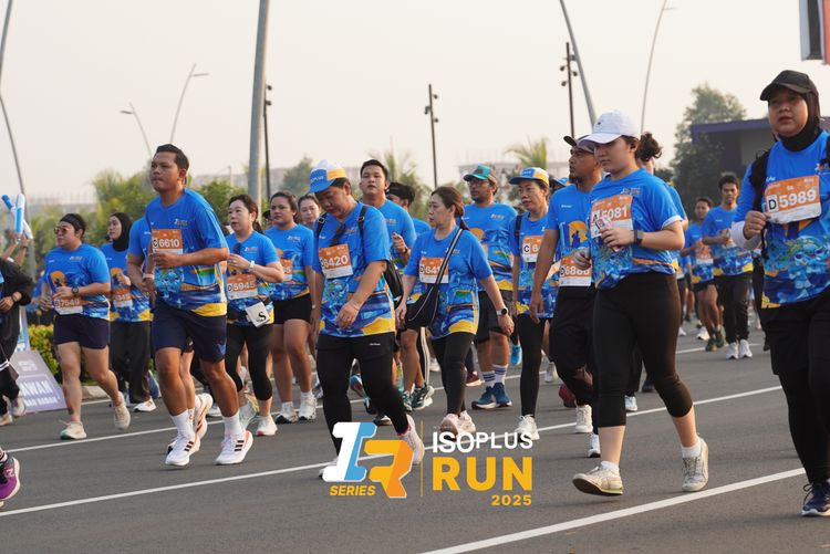 Race photo from ISOPLUS RUN 2025 - JAKARTA