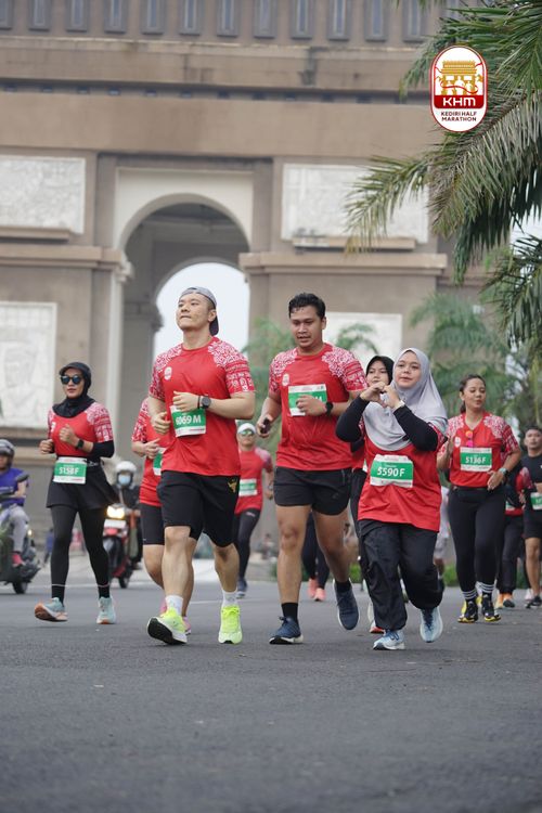 Race photo from Kediri Half Marathon 2025