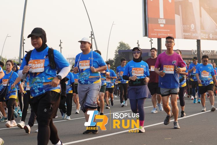 Race photo from ISOPLUS RUN 2025 - JAKARTA