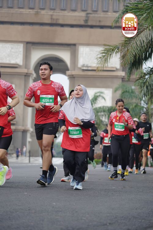 Race photo from Kediri Half Marathon 2025
