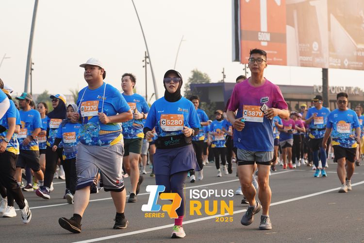 Race photo from ISOPLUS RUN 2025 - JAKARTA