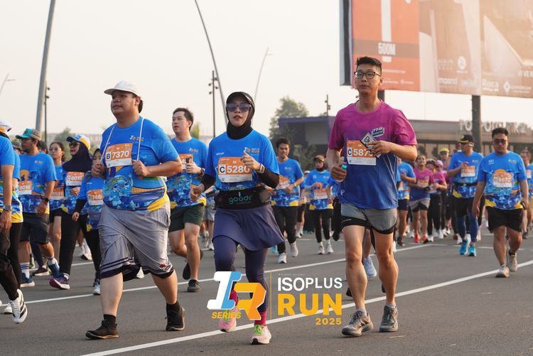 Race photo from ISOPLUS RUN 2025 - JAKARTA