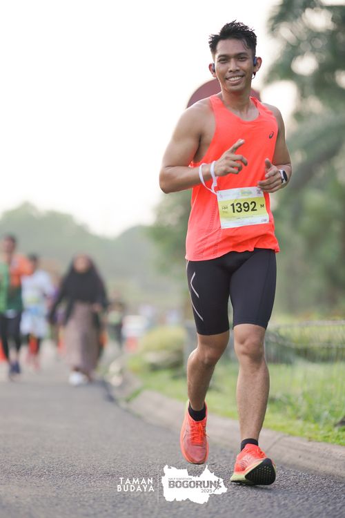 Race photo from Taman Budaya x BOGORUN 2025