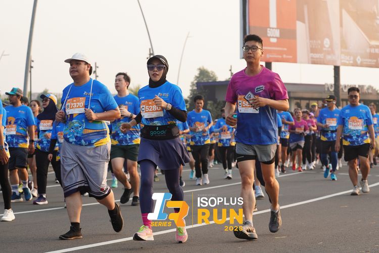 Race photo from ISOPLUS RUN 2025 - JAKARTA