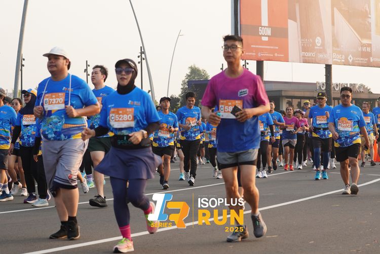 Race photo from ISOPLUS RUN 2025 - JAKARTA