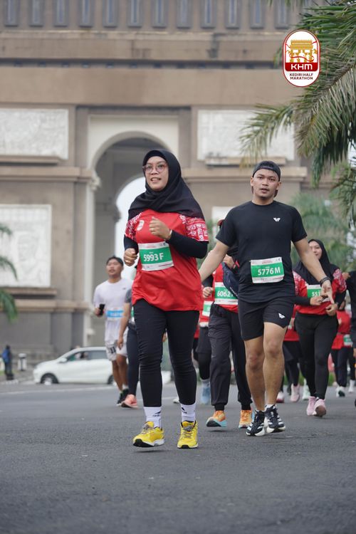 Race photo from Kediri Half Marathon 2025