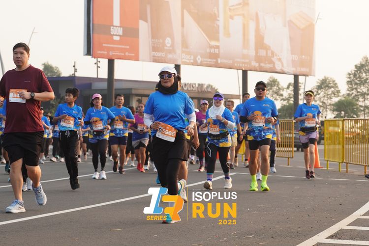 Race photo from ISOPLUS RUN 2025 - JAKARTA