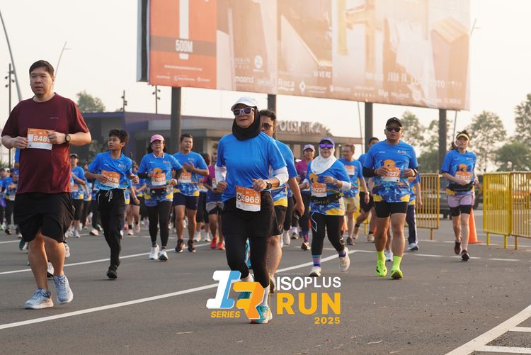 Race photo from ISOPLUS RUN 2025 - JAKARTA