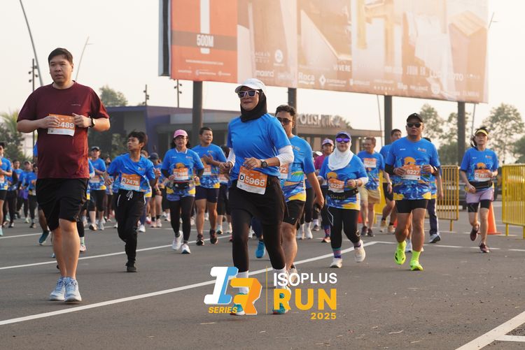 Race photo from ISOPLUS RUN 2025 - JAKARTA