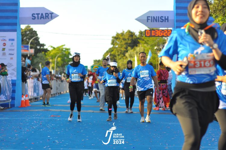 Race photo from Jabar Run 10K 2024