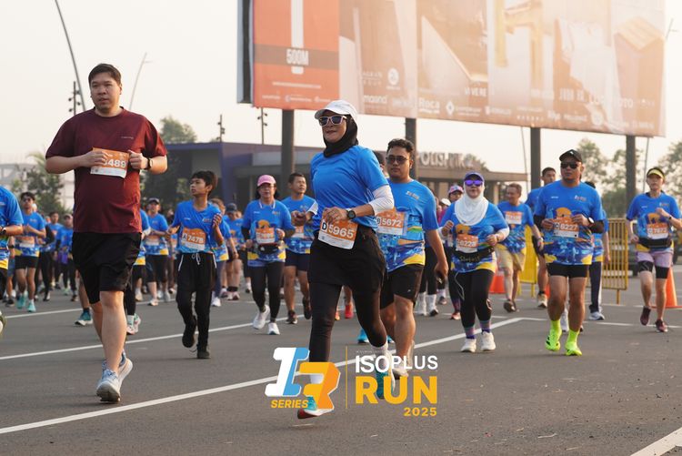 Race photo from ISOPLUS RUN 2025 - JAKARTA