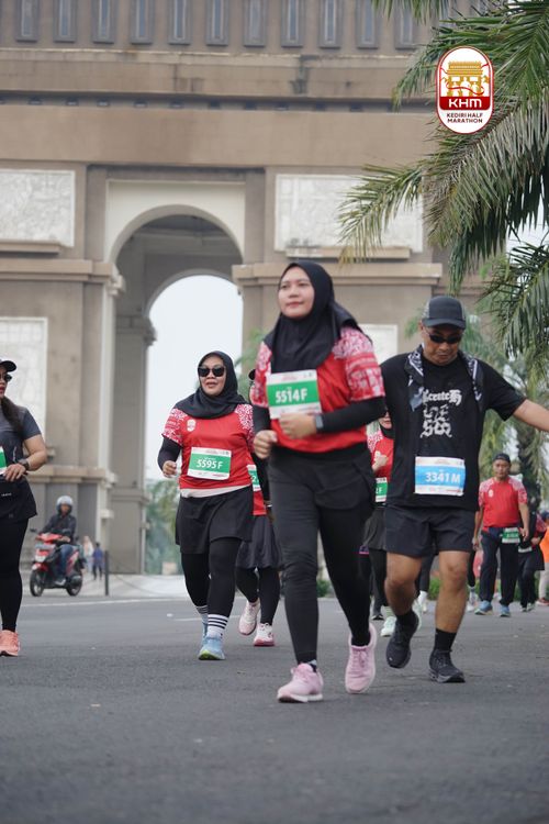 Race photo from Kediri Half Marathon 2025