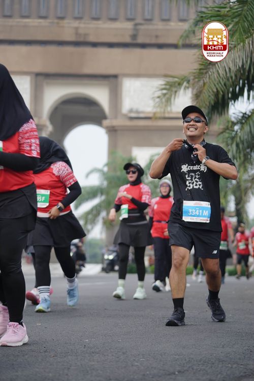Race photo from Kediri Half Marathon 2025