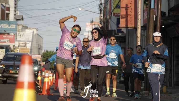 Race photo from Jabar Run 10K 2024