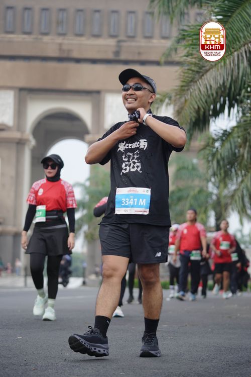 Race photo from Kediri Half Marathon 2025