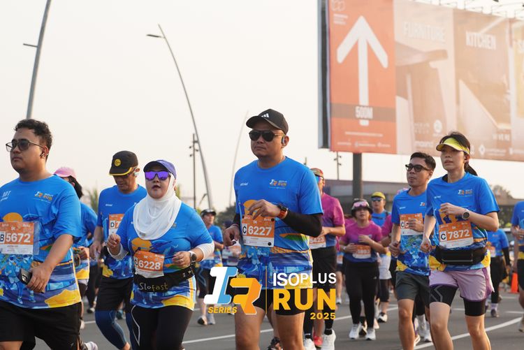 Race photo from ISOPLUS RUN 2025 - JAKARTA