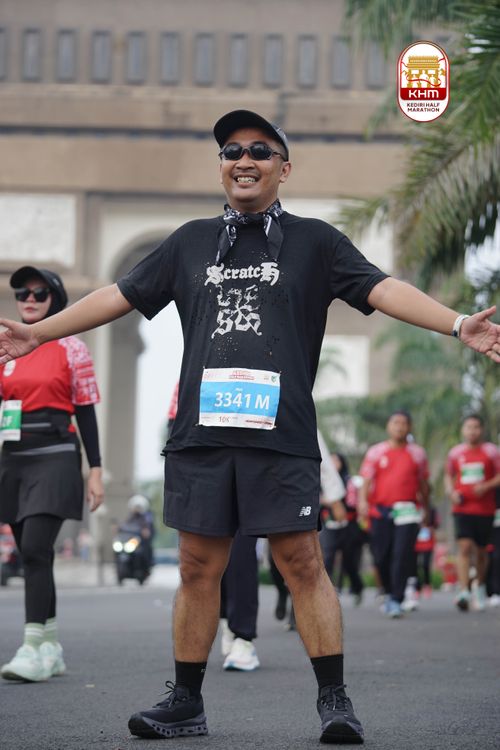 Race photo from Kediri Half Marathon 2025