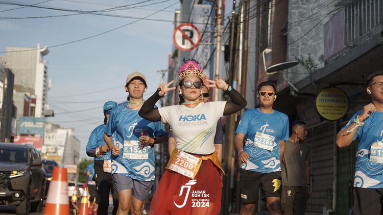 Race photo from Jabar Run 10K 2024