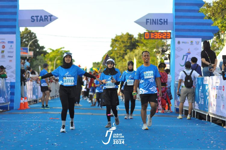 Race photo from Jabar Run 10K 2024