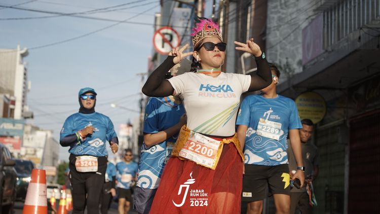 Race photo from Jabar Run 10K 2024
