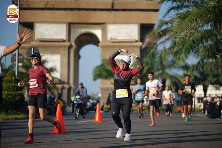 Race photo from Kediri Half Marathon 2024