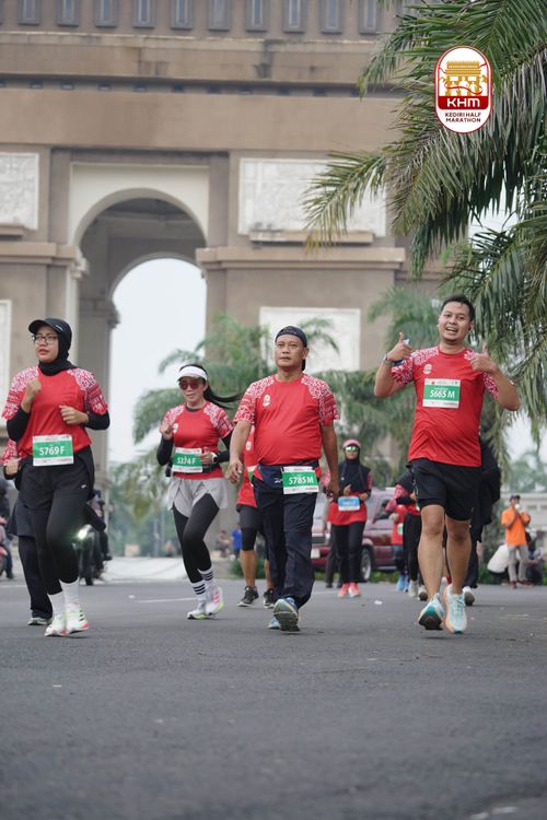 Race photo from Kediri Half Marathon 2025
