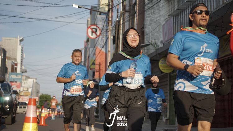Race photo from Jabar Run 10K 2024