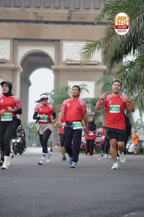 Race photo from Kediri Half Marathon 2025