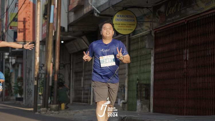 Race photo from Jabar Run 10K 2024