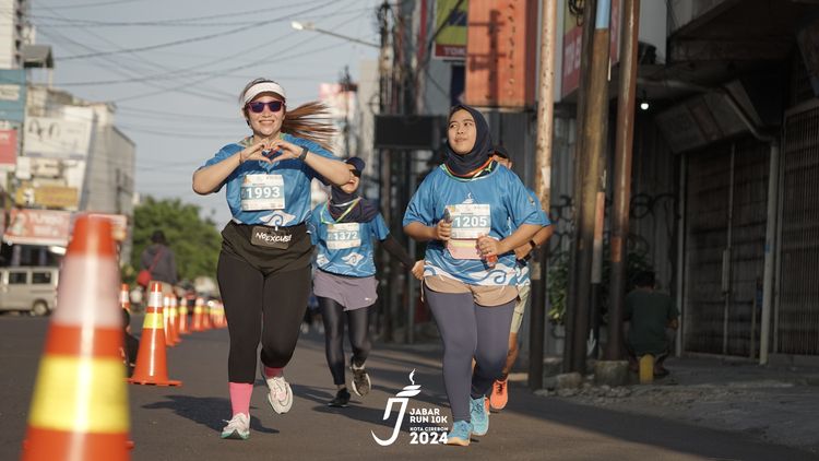 Race photo from Jabar Run 10K 2024