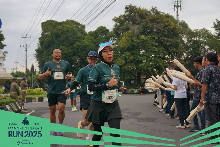 Race photo from Mangkunegaran Run 2025
