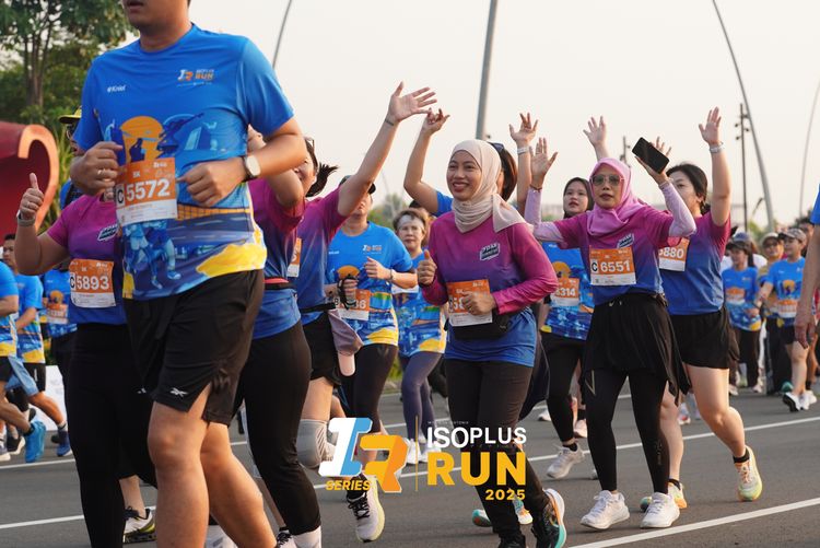 Race photo from ISOPLUS RUN 2025 - JAKARTA