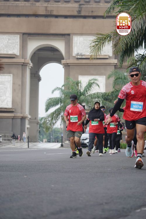 Race photo from Kediri Half Marathon 2025