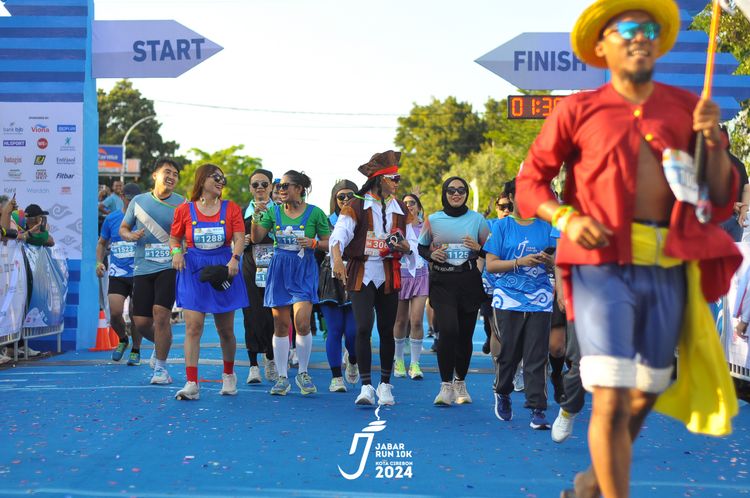 Race photo from Jabar Run 10K 2024