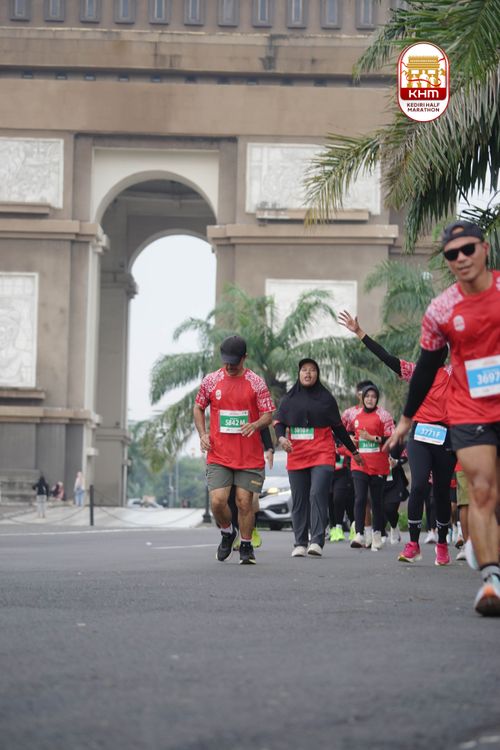 Race photo from Kediri Half Marathon 2025