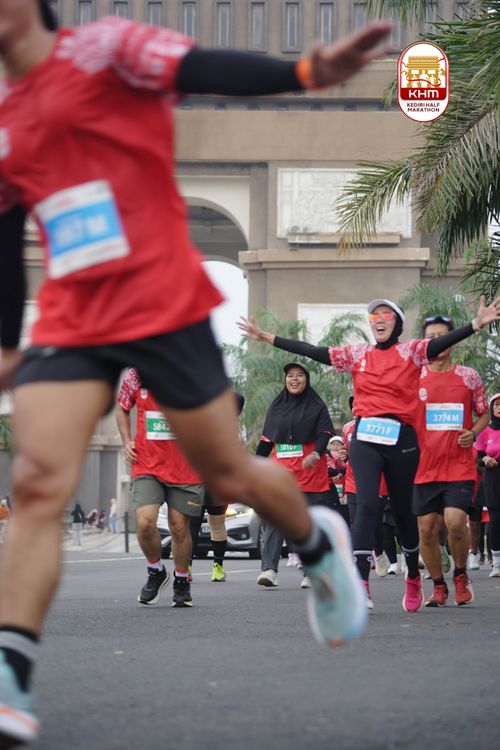 Race photo from Kediri Half Marathon 2025