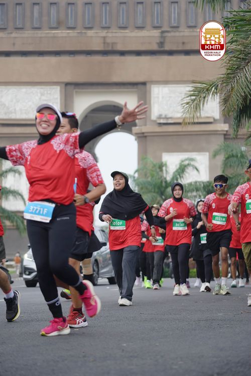 Race photo from Kediri Half Marathon 2025